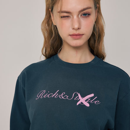 Rich & Single Signature Chic Tee Black